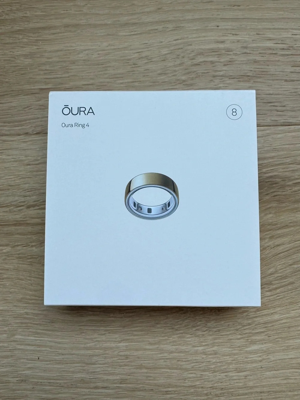 Oura Ring 4 - Gold - Brand New in Box!